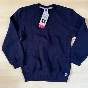 Russell Sweatshirt  Crewneck Sz Youth Large Blue NWT